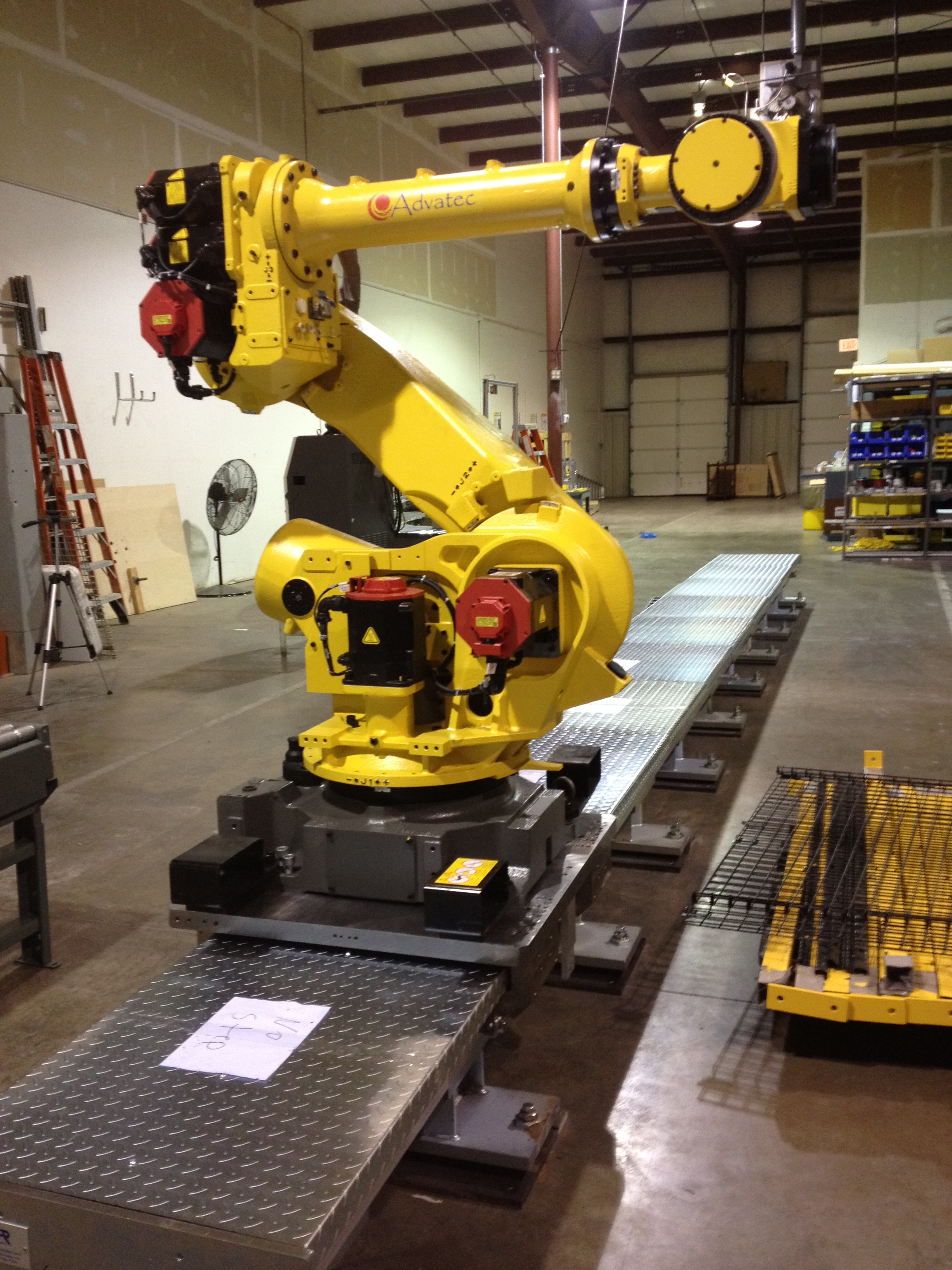 Linear Robot Rails in High Cycle Applications